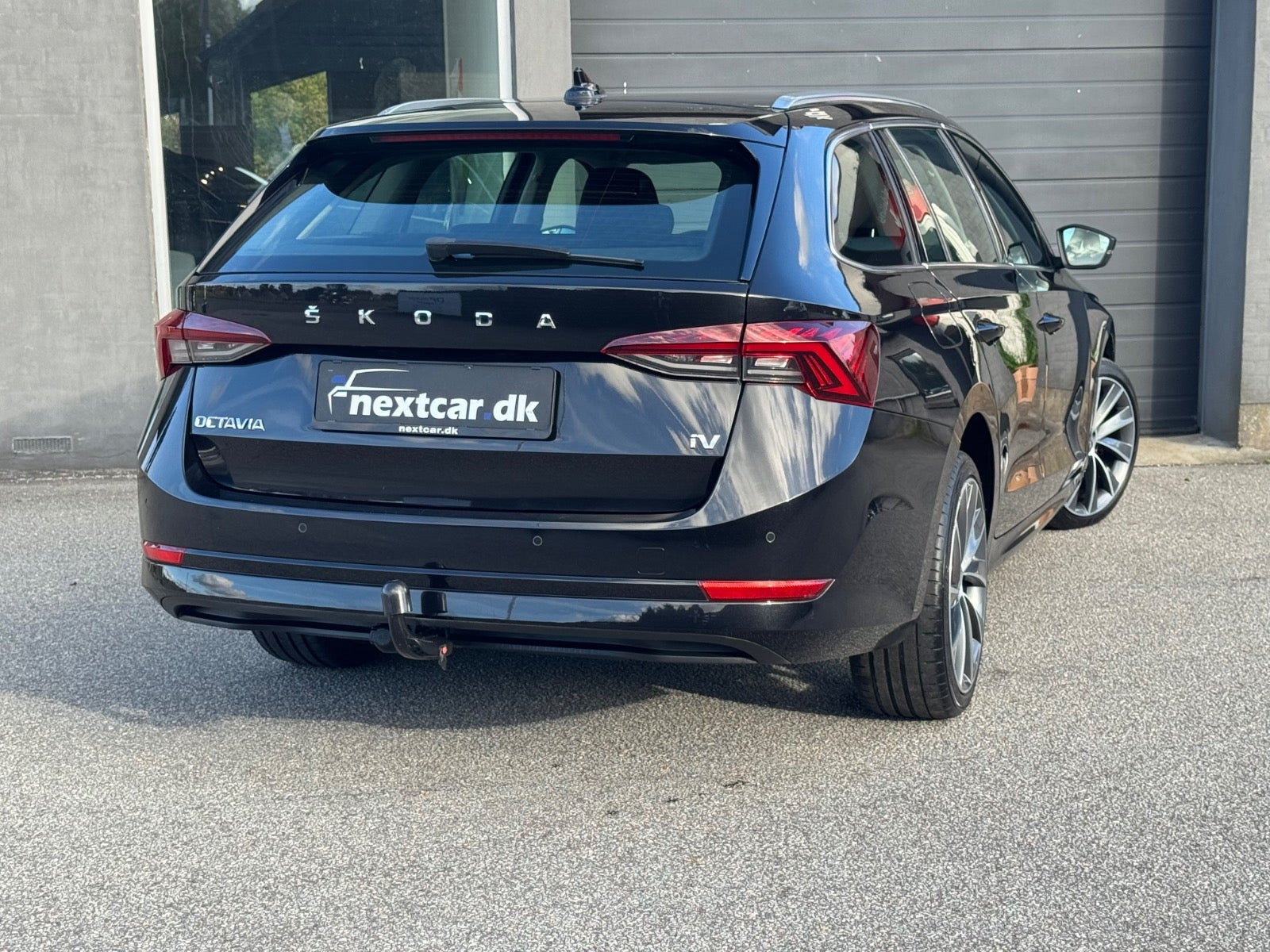 Sort Skoda Octavia fra 2022