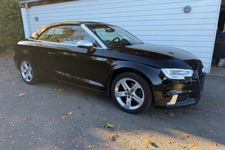 Sort Audi A3 fra 2017