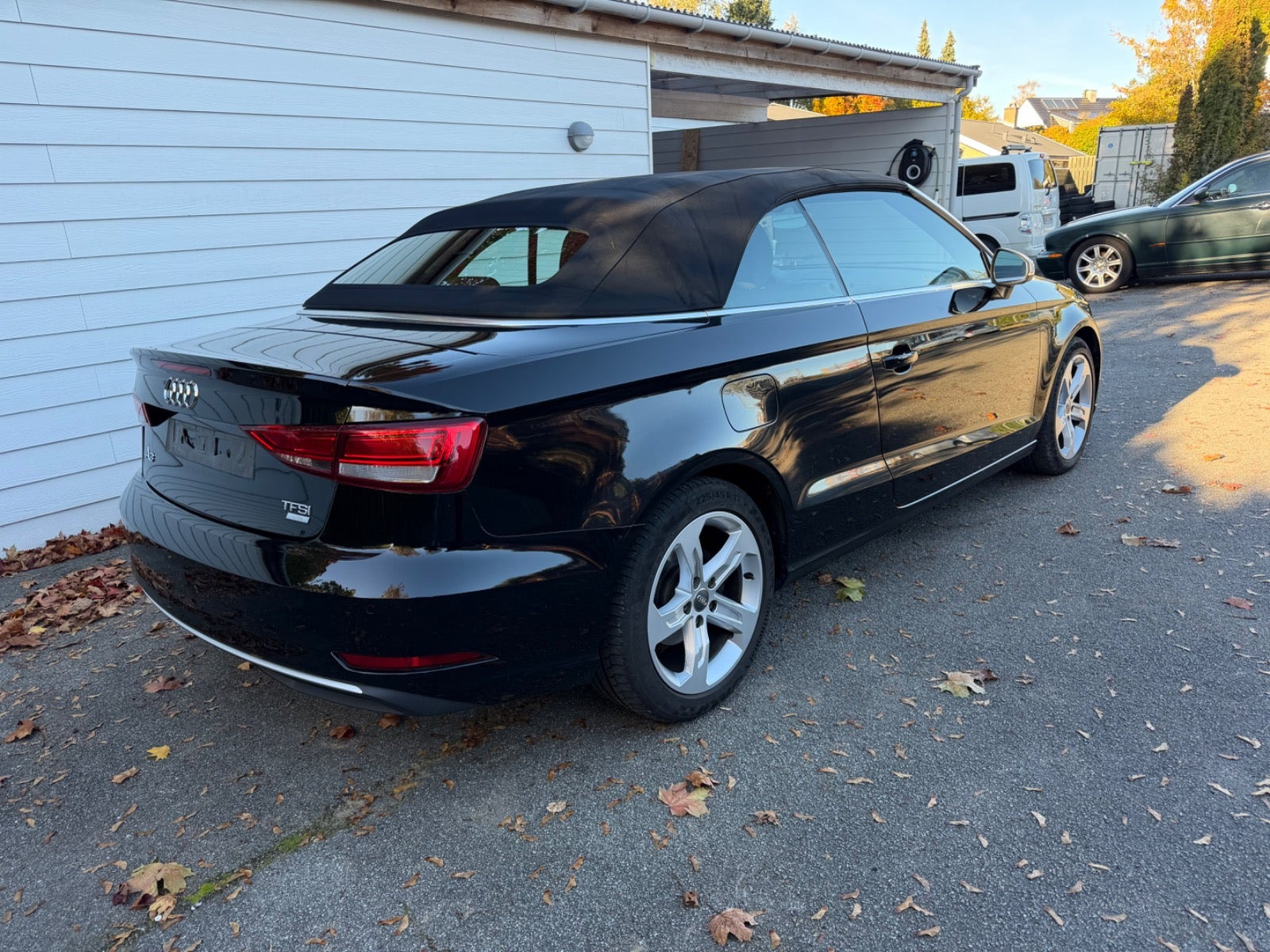 Sort Audi A3 fra 2017