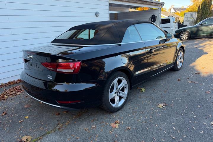 Sort Audi A3 fra 2017