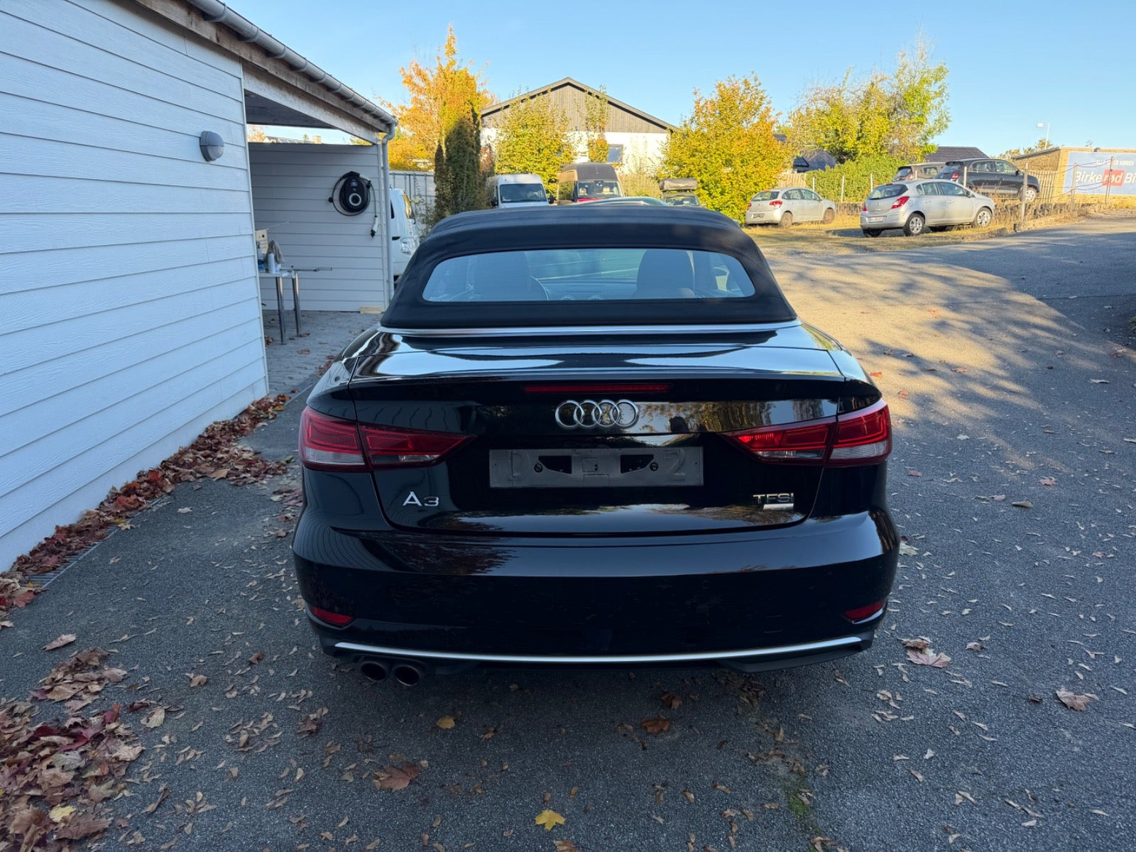 Sort Audi A3 fra 2017