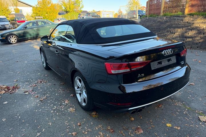 Sort Audi A3 fra 2017