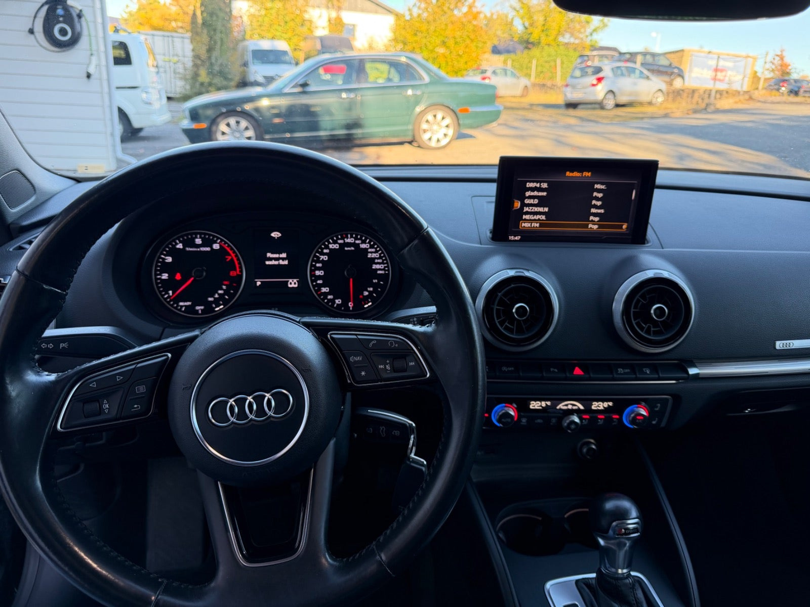 Sort Audi A3 fra 2017