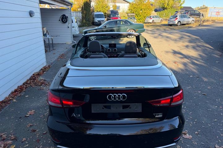 Sort Audi A3 fra 2017