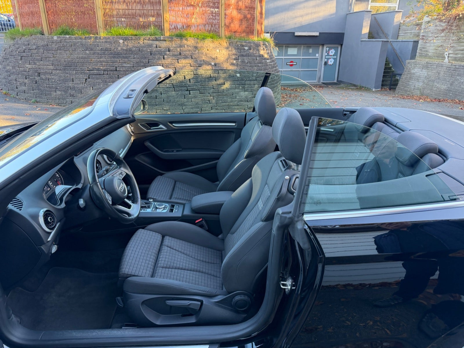 Sort Audi A3 fra 2017