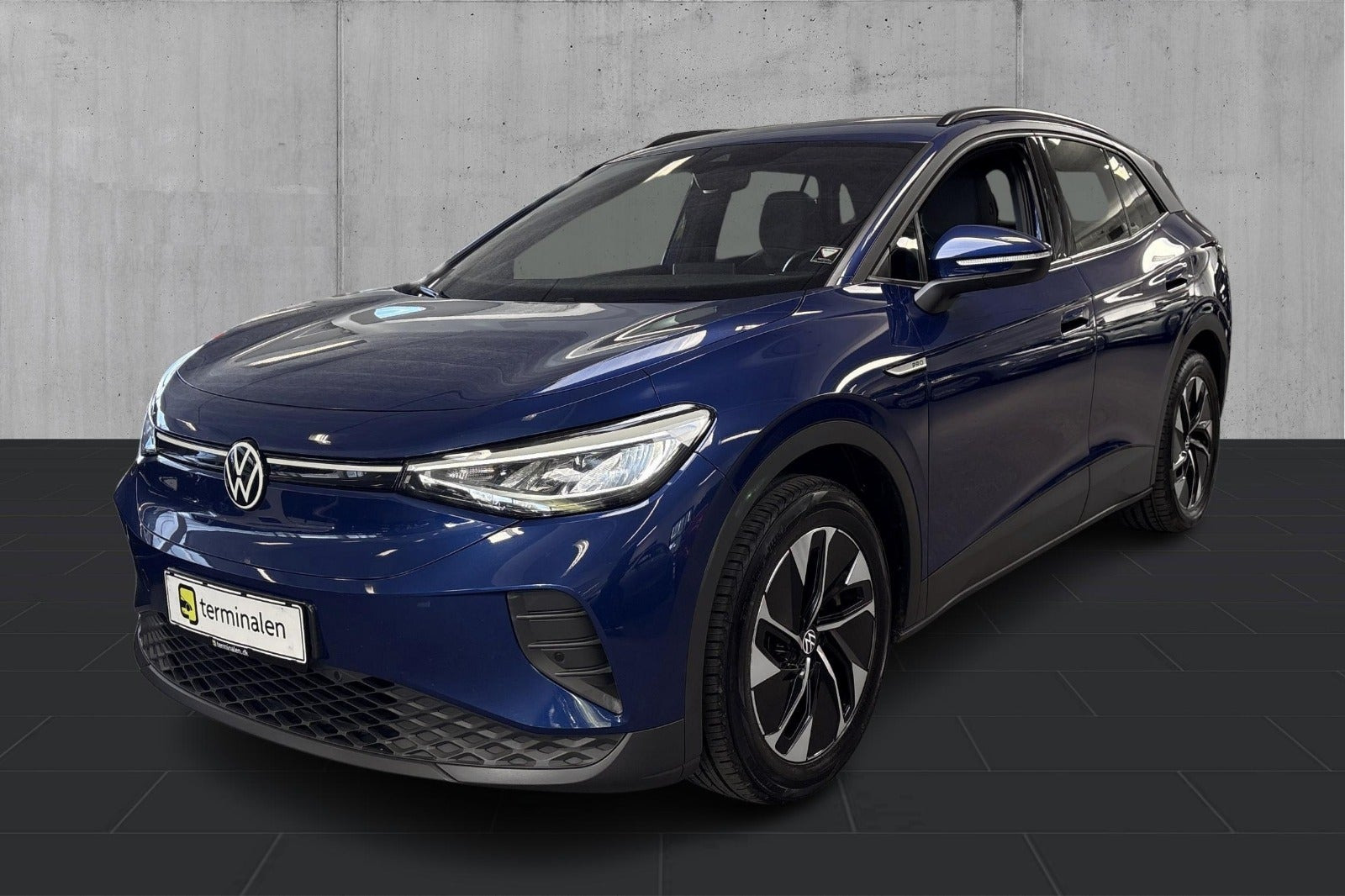 Blå VW ID.4 fra 2022