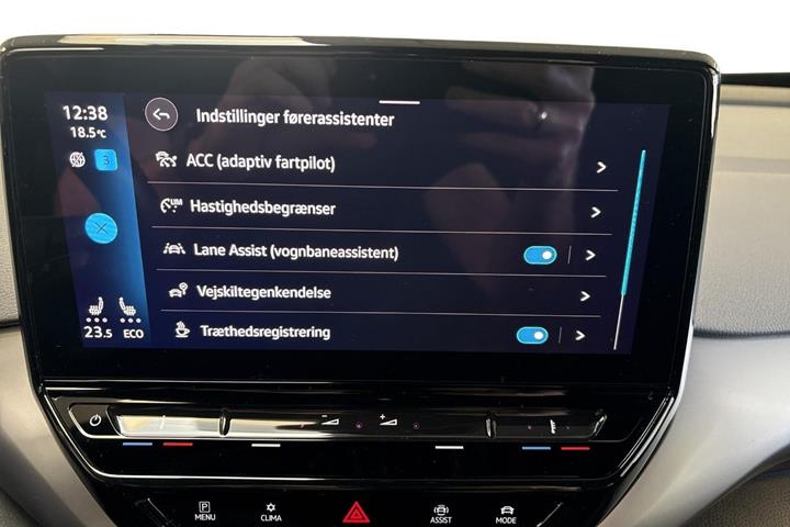 Blå VW ID.4 fra 2022
