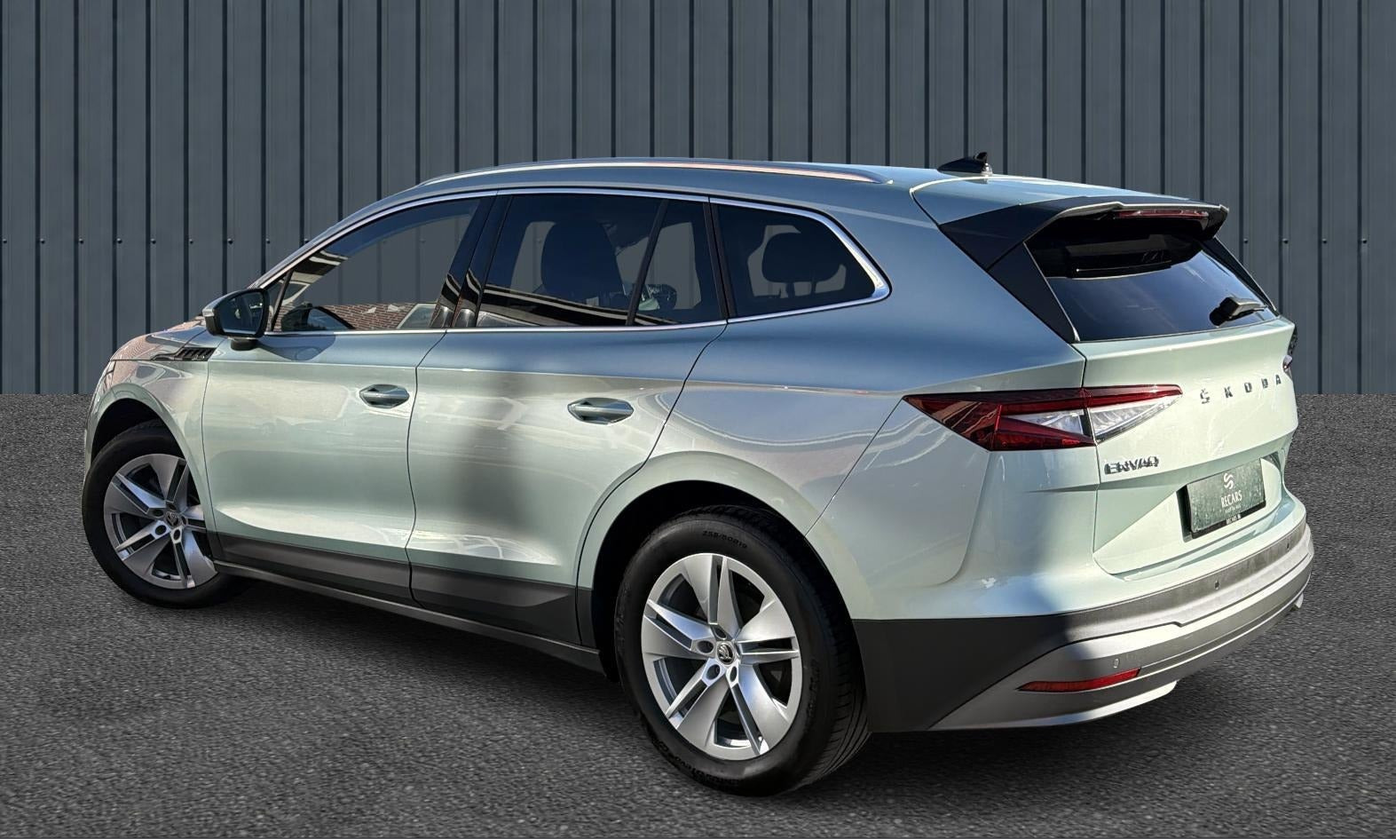 Grøn Skoda Enyaq fra 2022