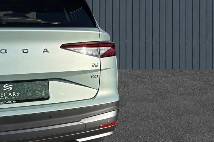 Grøn Skoda Enyaq fra 2022