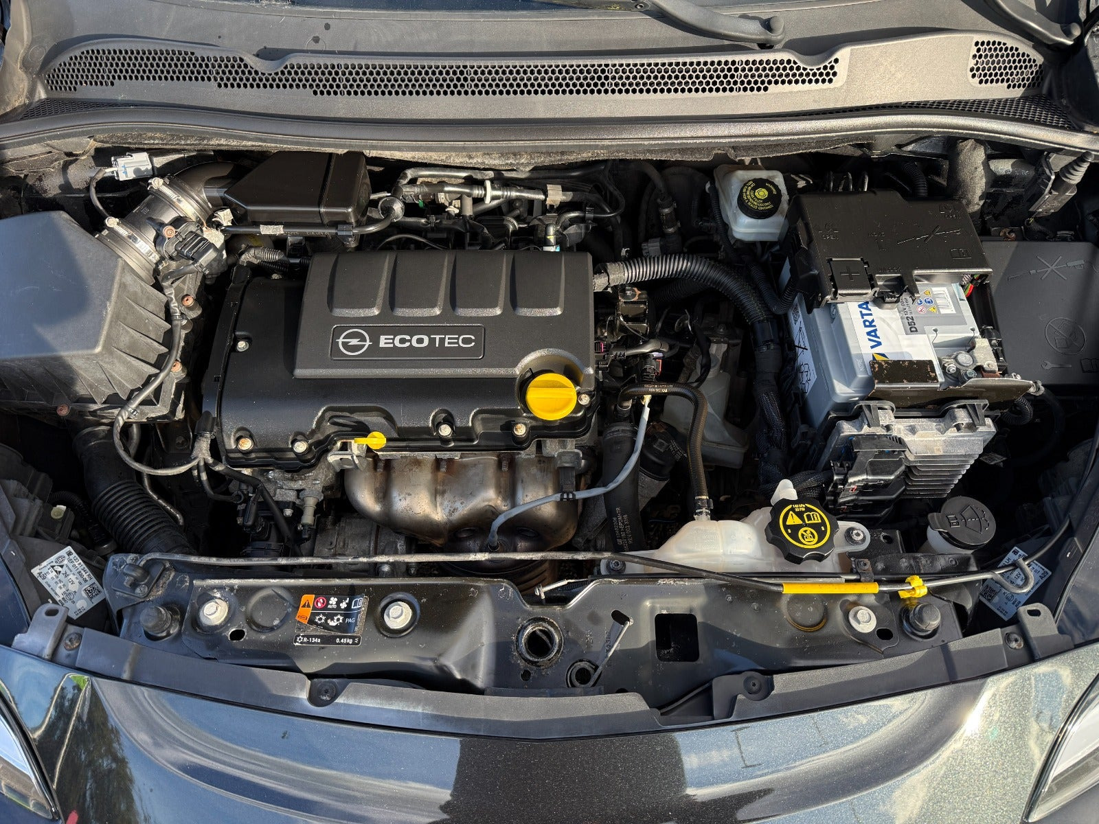 Sort Opel Corsa fra 2015