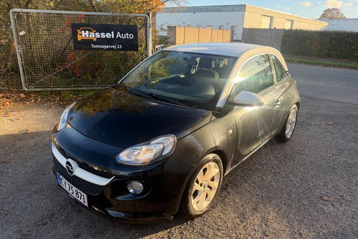 Grøn Opel Adam fra 2014