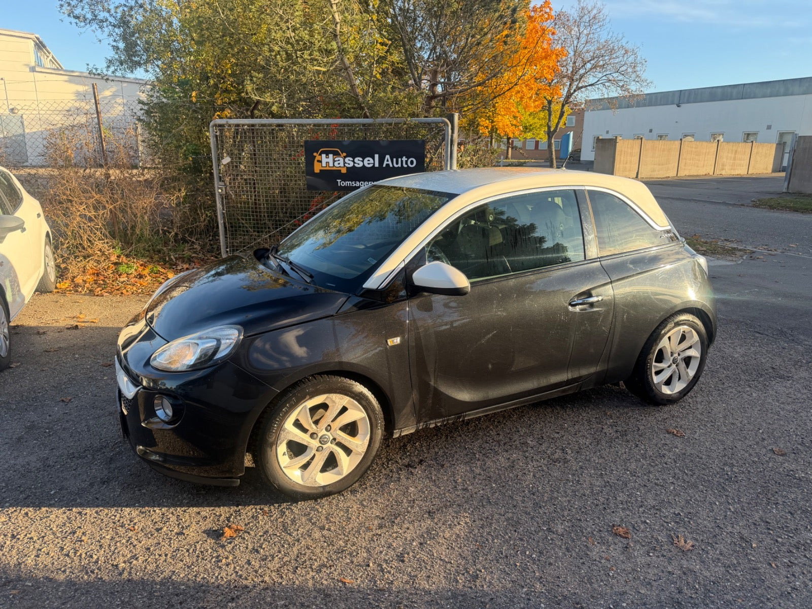 Grøn Opel Adam fra 2014
