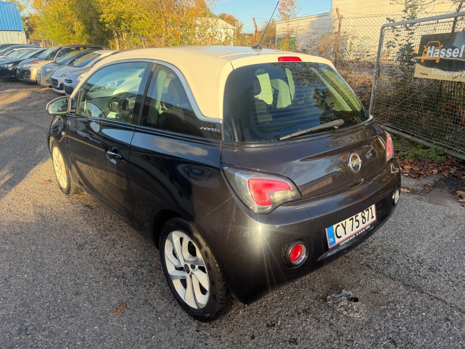 Grøn Opel Adam fra 2014