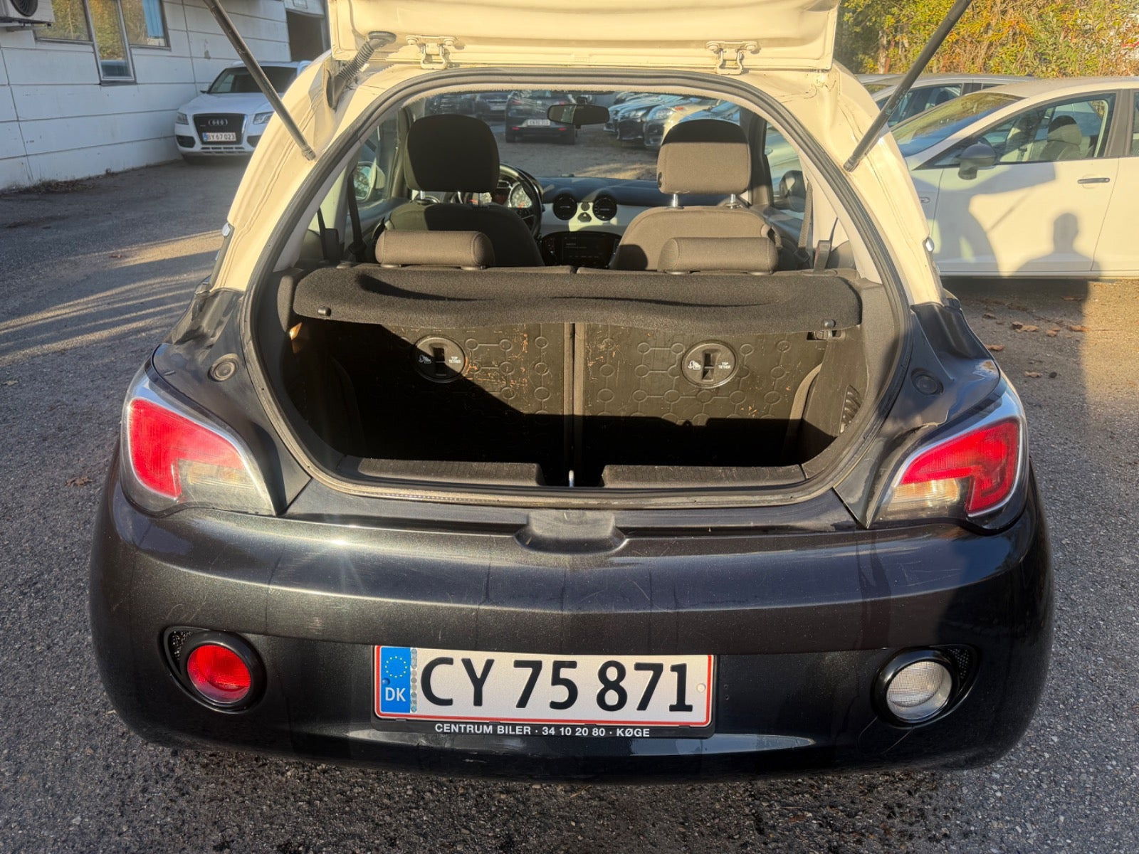 Grøn Opel Adam fra 2014