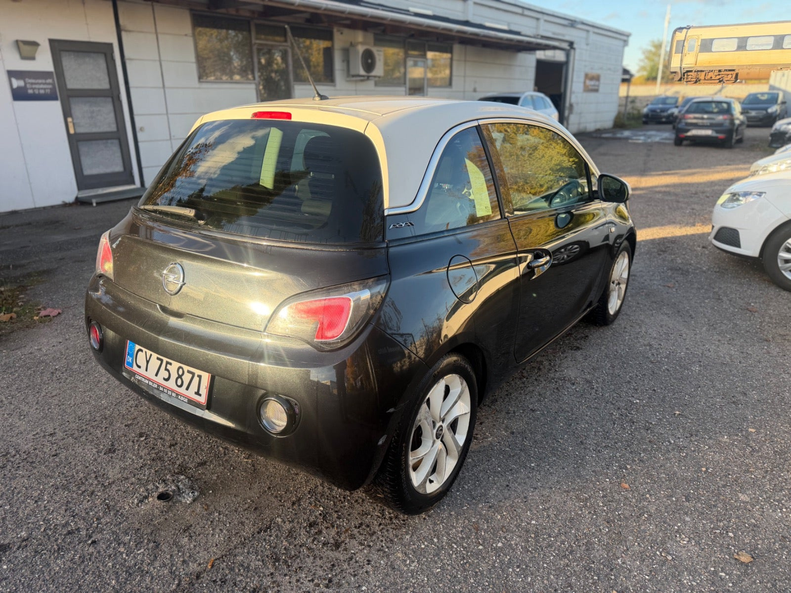 Grøn Opel Adam fra 2014