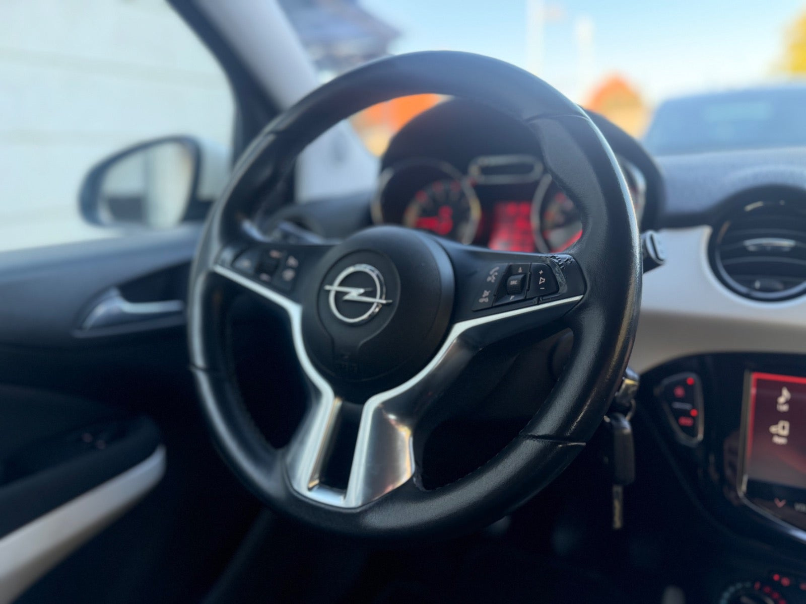 Grøn Opel Adam fra 2014