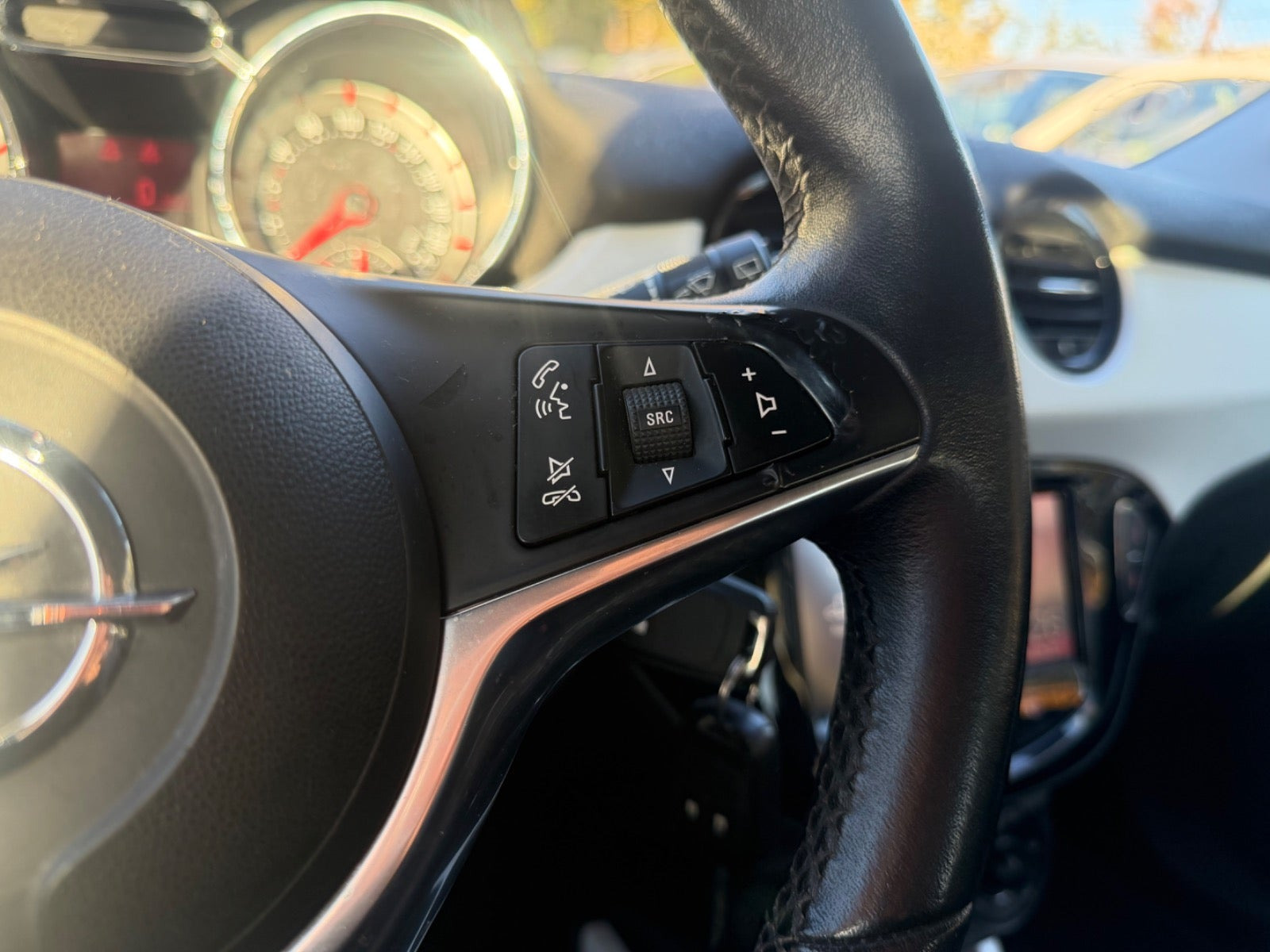 Grøn Opel Adam fra 2014