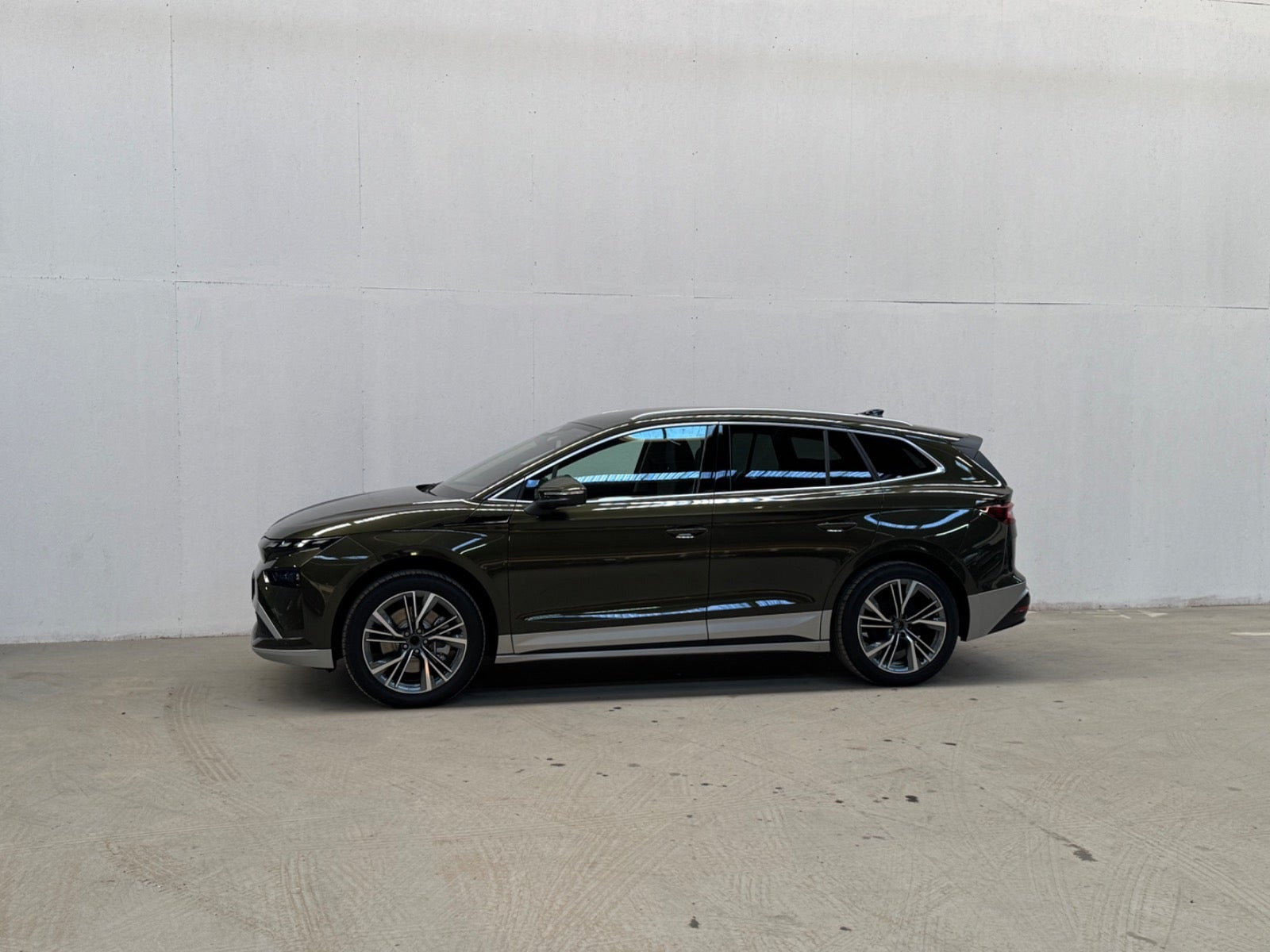 Grøn Skoda Enyaq fra 2027