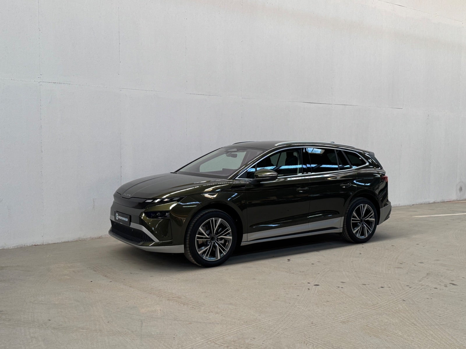 Grøn Skoda Enyaq fra 2027