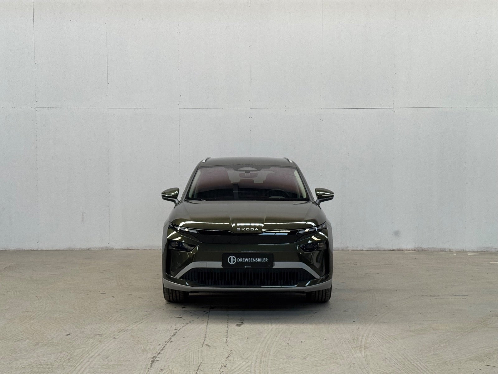 Grøn Skoda Enyaq fra 2027