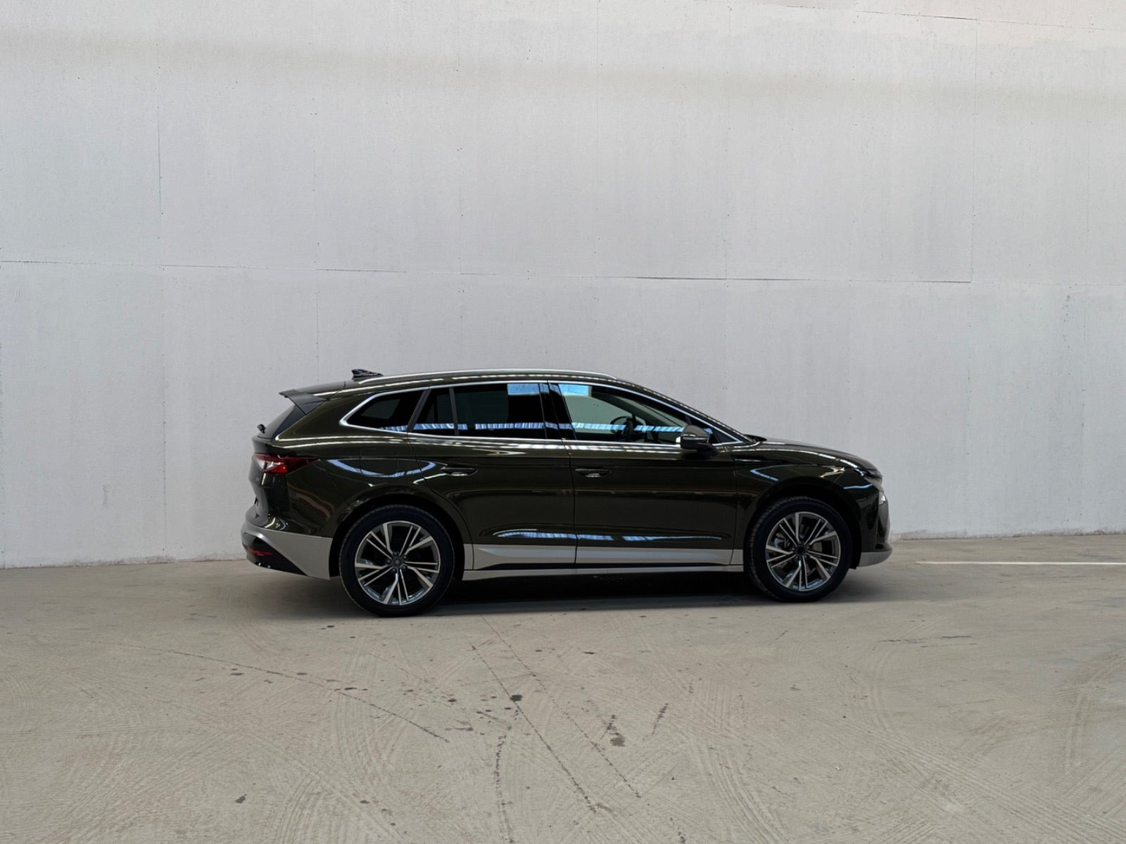 Grøn Skoda Enyaq fra 2027