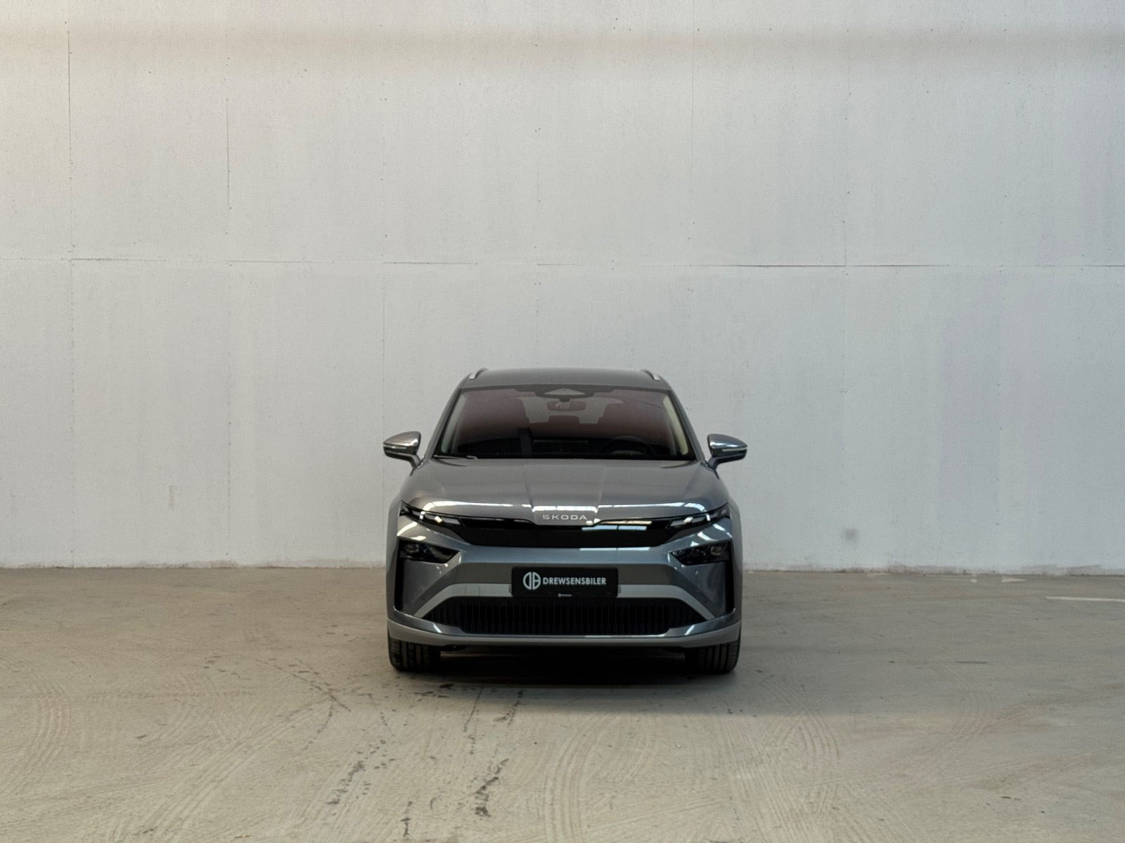 Grå Skoda Enyaq fra 2027