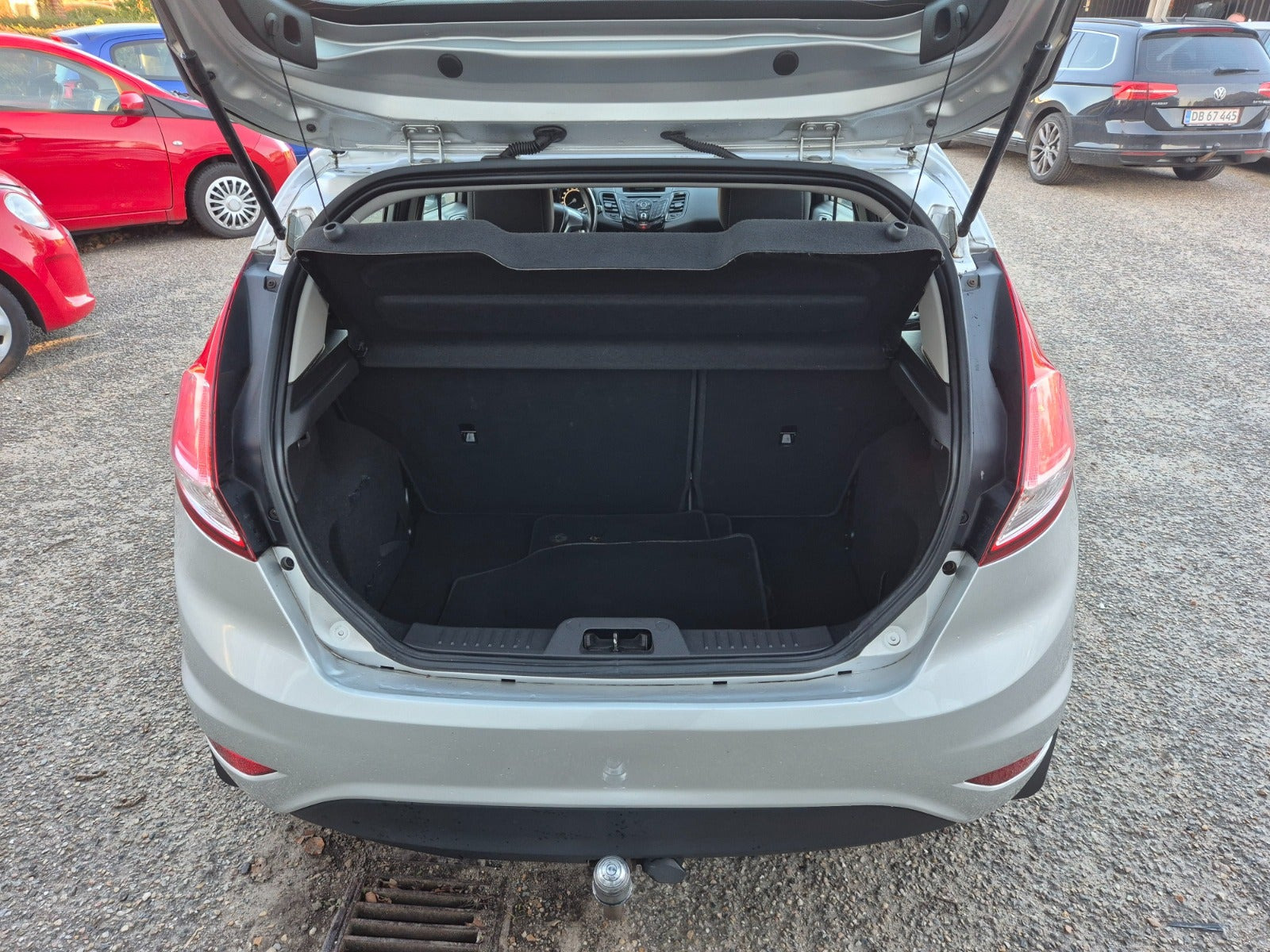 Grøn Ford Fiesta fra 2015