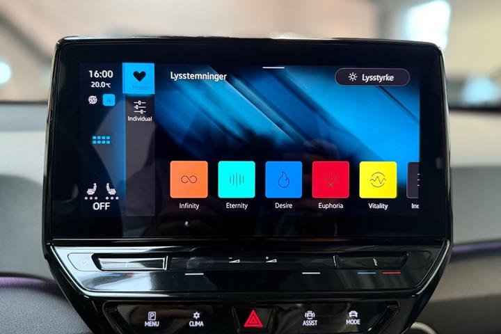 Blå VW ID.3 fra 2023