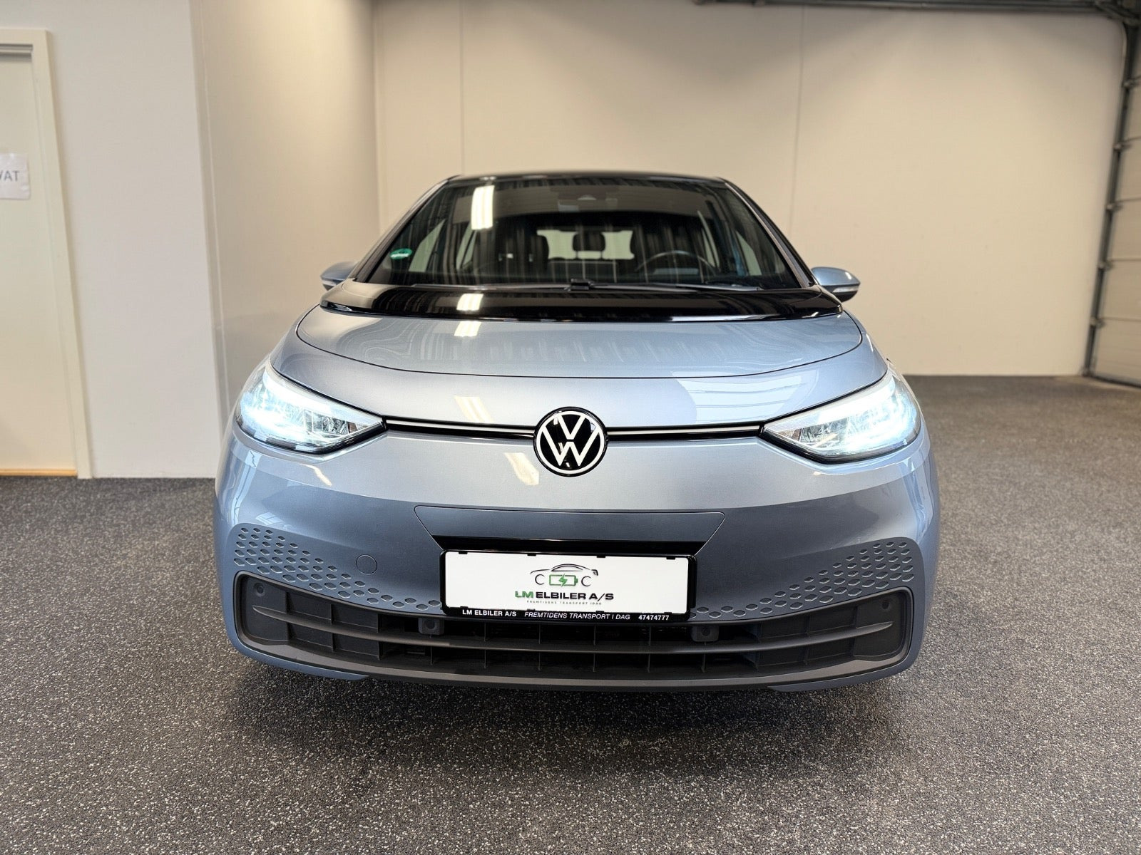 Blå VW ID.3 fra 2023