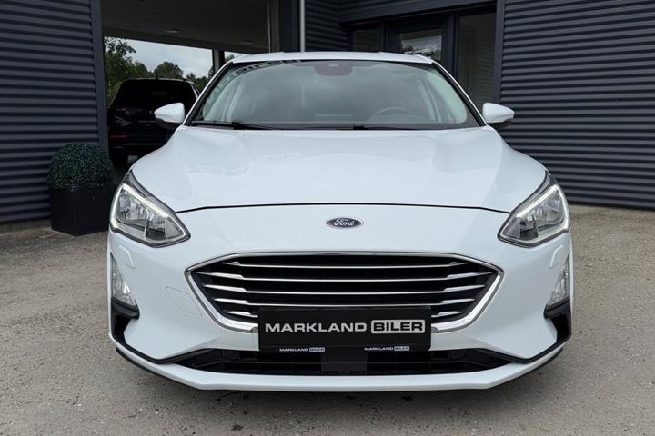 Hvid Ford Focus fra 2019