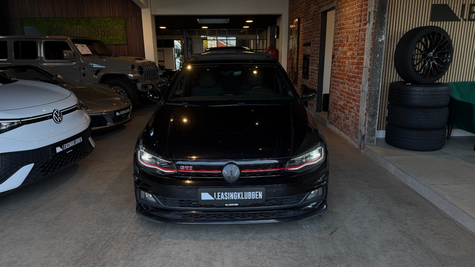 Rød VW Polo fra 2020