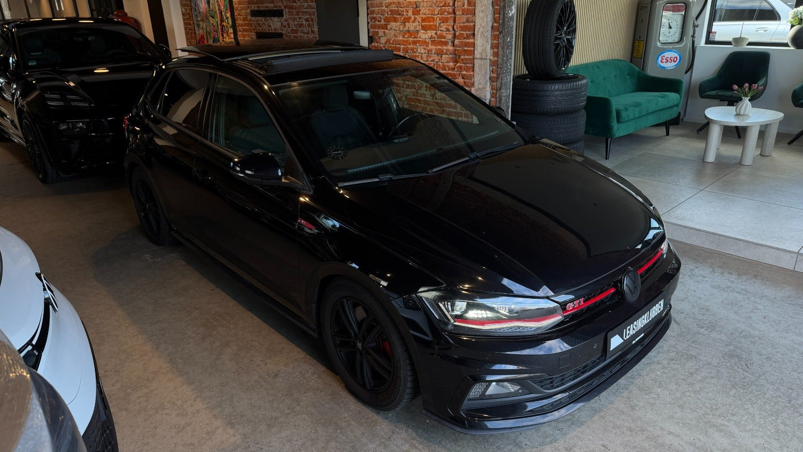 Rød VW Polo fra 2020
