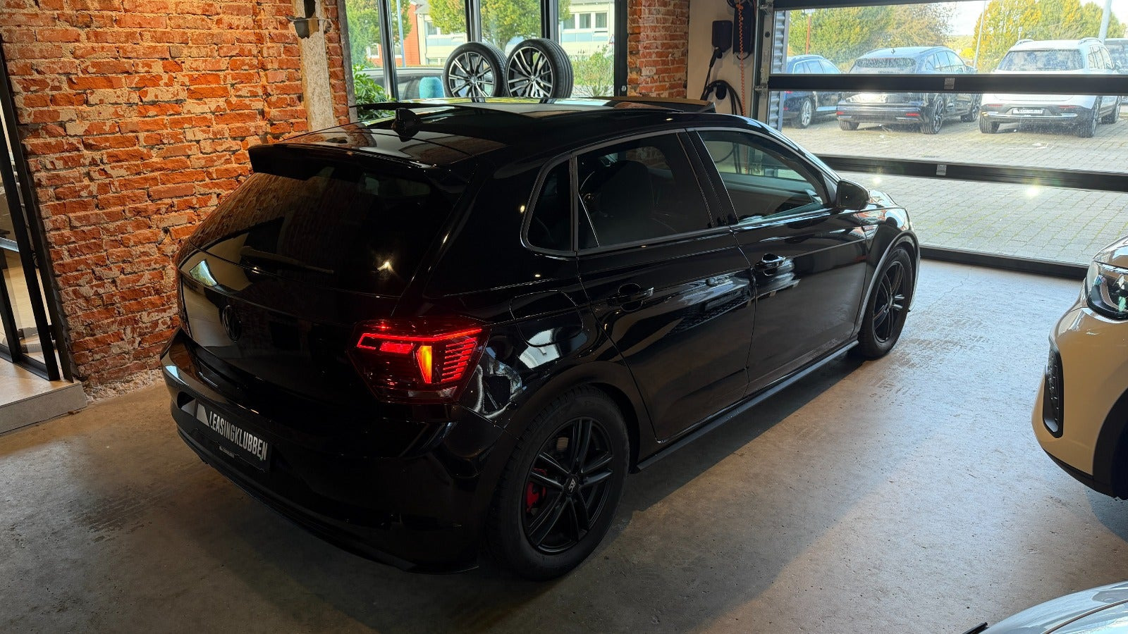 Rød VW Polo fra 2020