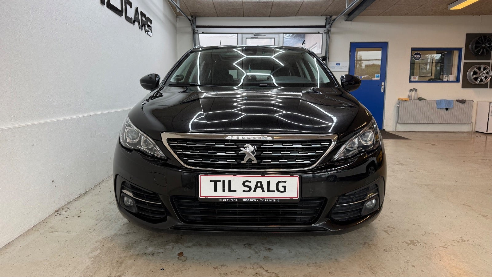 Sort Peugeot 308 fra 2020