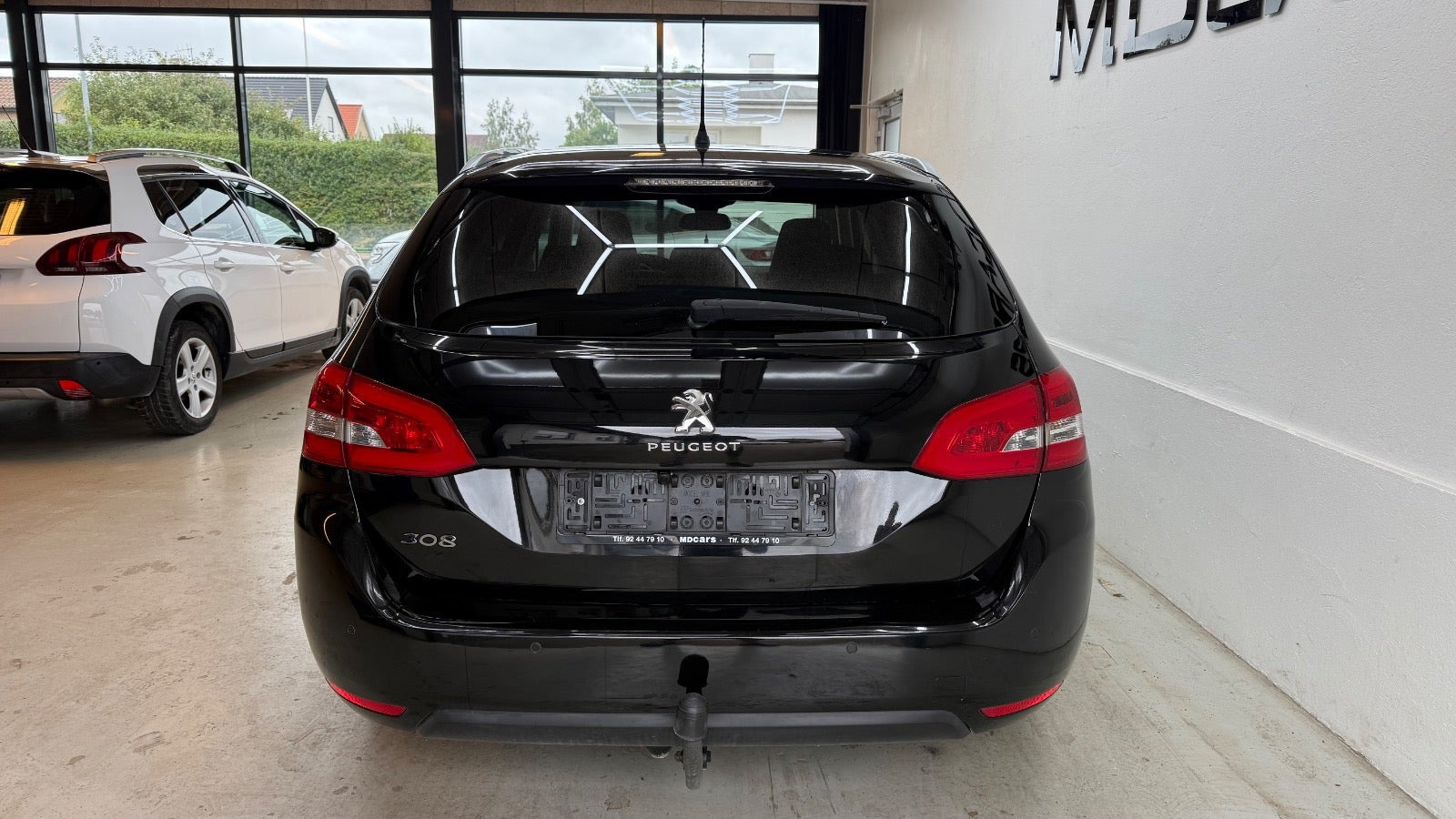 Sort Peugeot 308 fra 2020