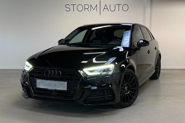Sort Audi A3 fra 2019