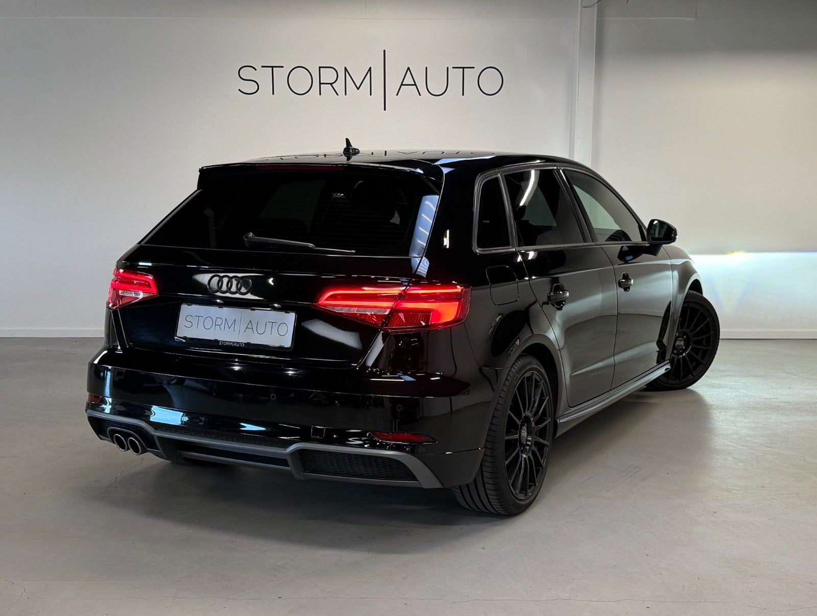Sort Audi A3 fra 2019