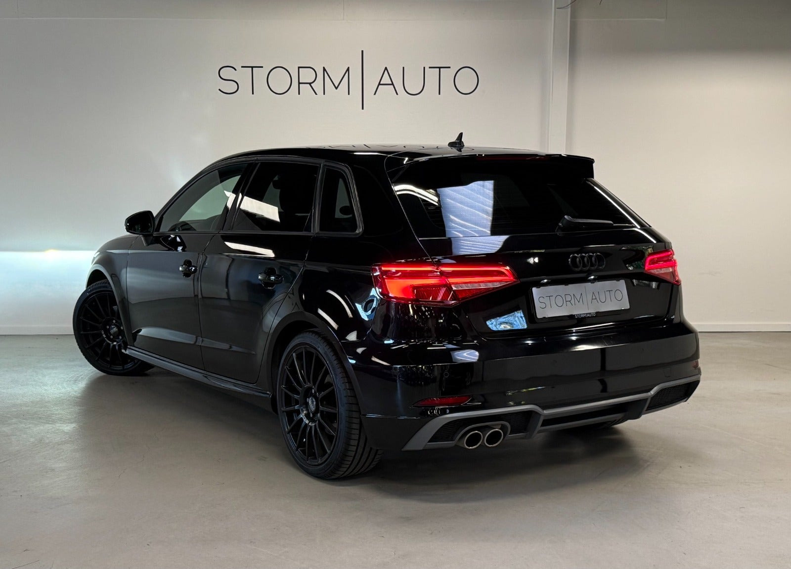Sort Audi A3 fra 2019
