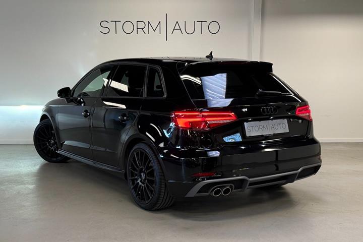 Sort Audi A3 fra 2019