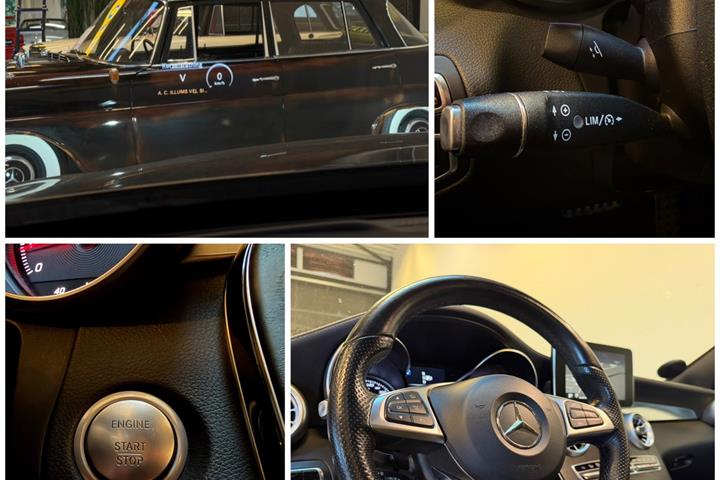 Sort Mercedes C250 fra 2015