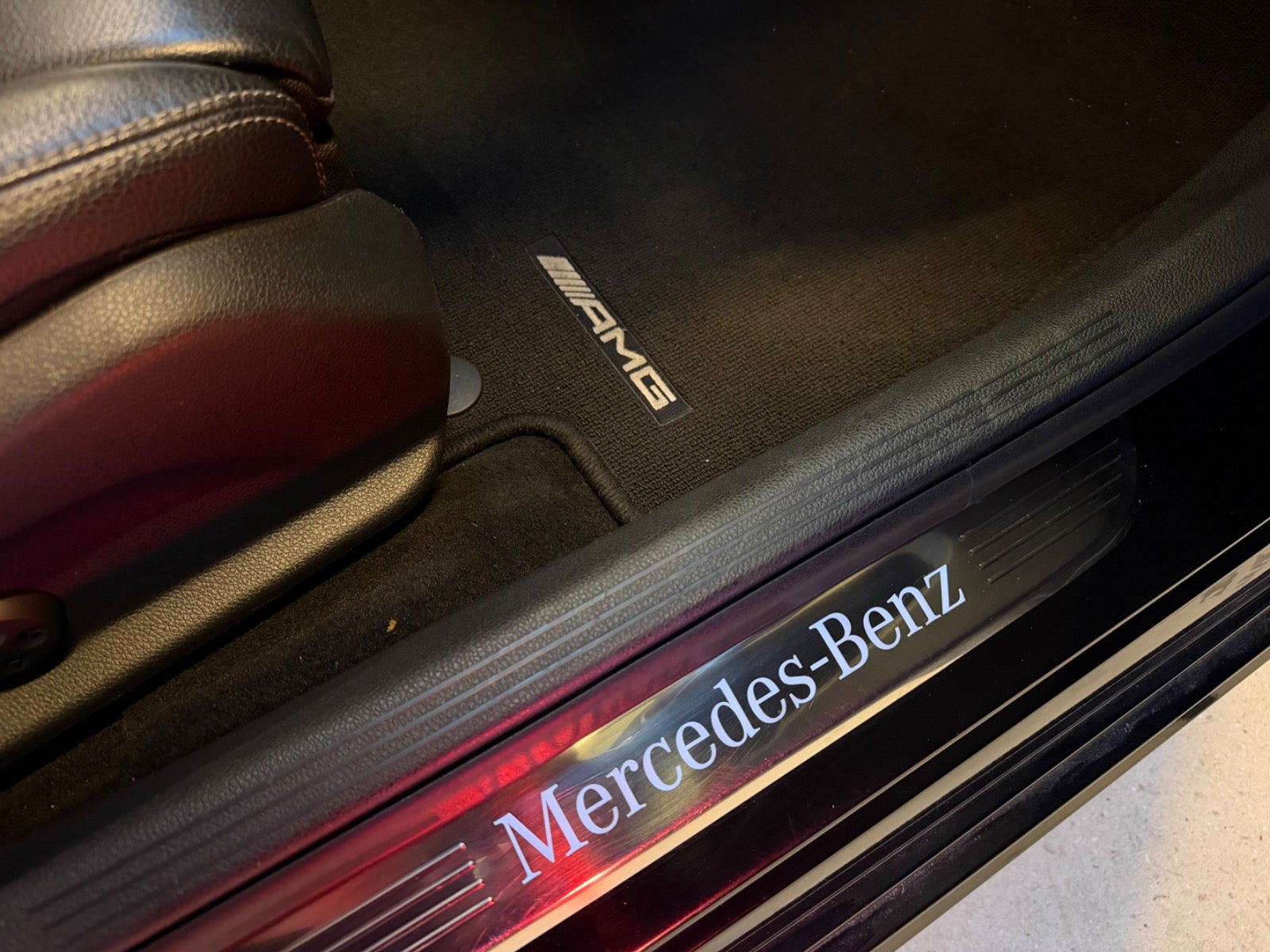 Sort Mercedes C250 fra 2015