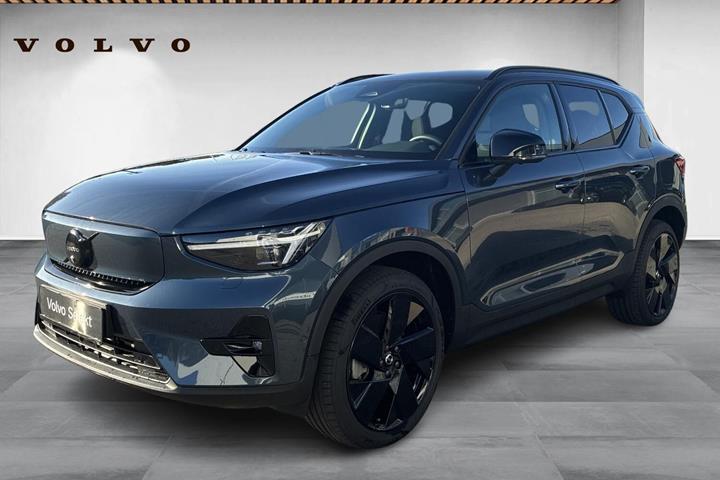Blå Volvo EX40 fra 2026