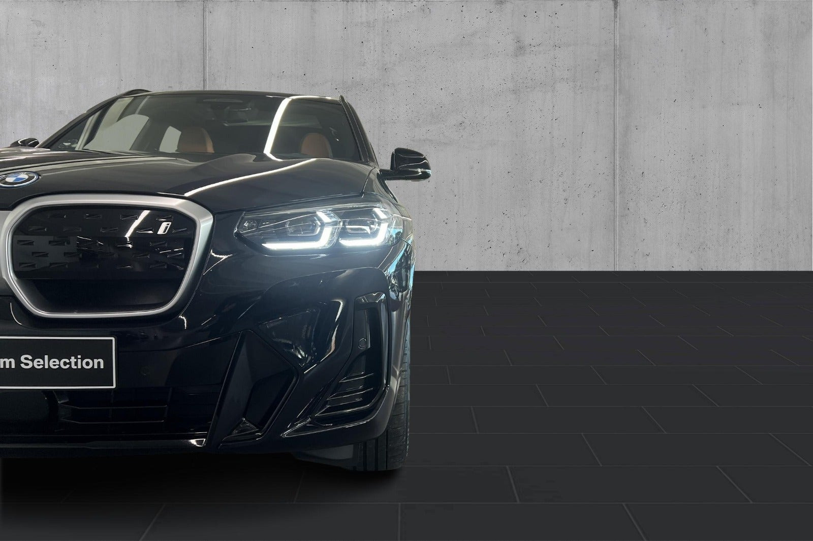 Sort BMW iX3 fra 2022