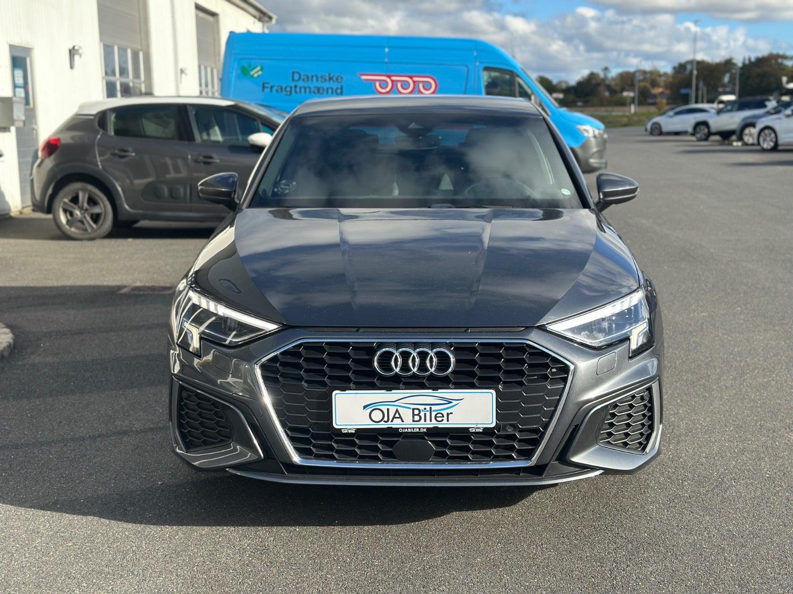 Grå Audi A3 fra 2020