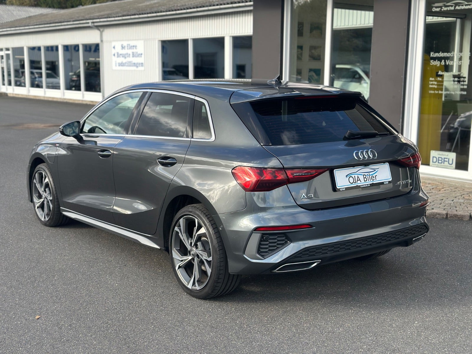 Grå Audi A3 fra 2020