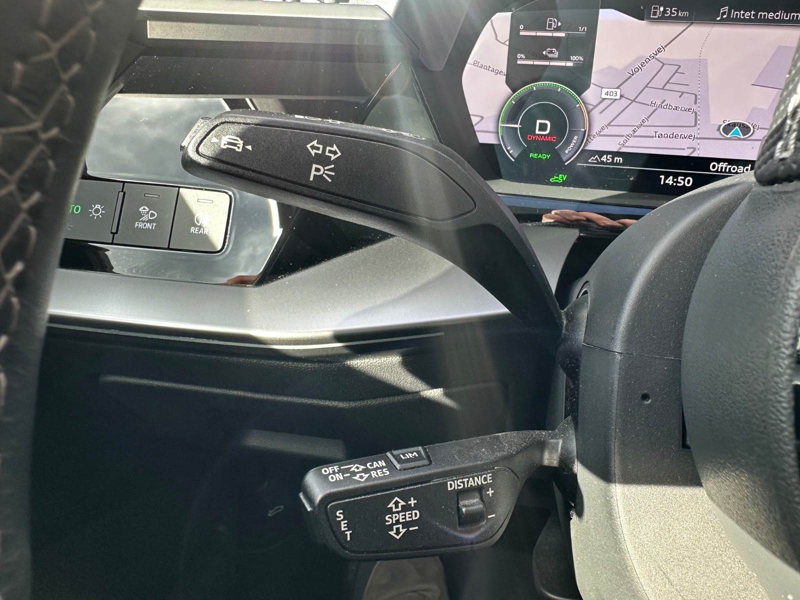 Grå Audi A3 fra 2020