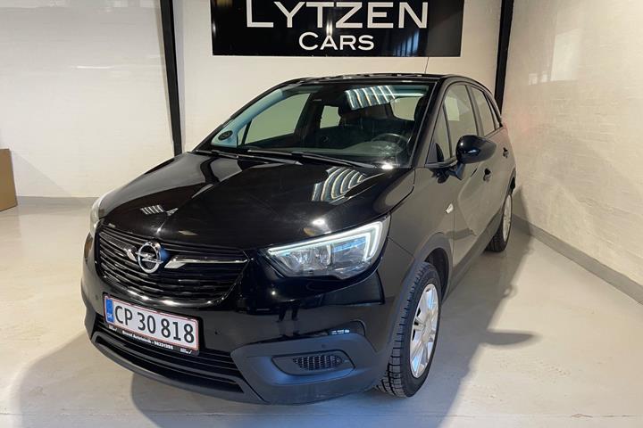 Sort Opel Crossland X fra 2020