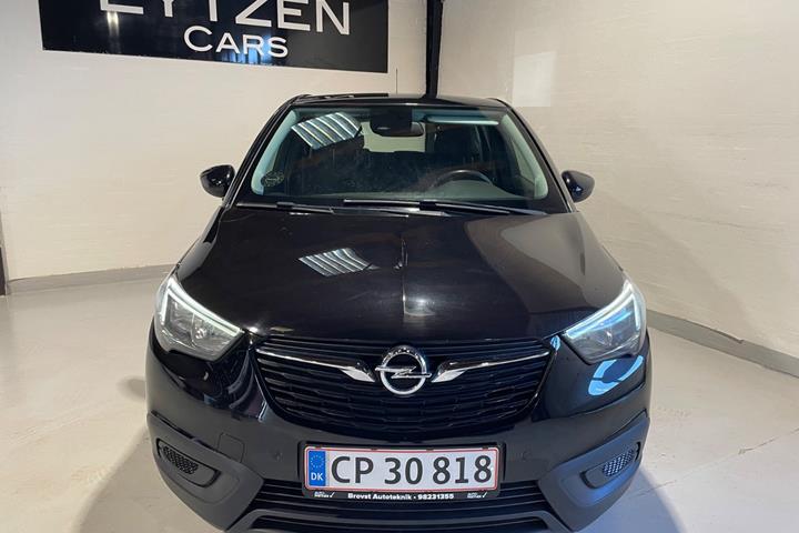 Sort Opel Crossland X fra 2020