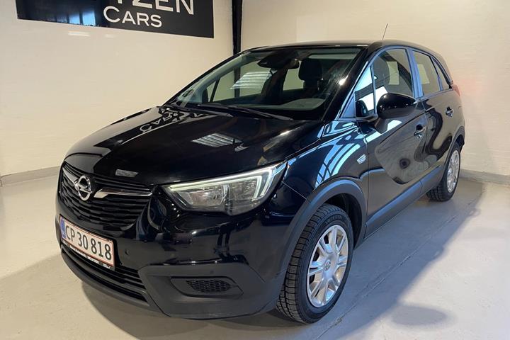 Sort Opel Crossland X fra 2020