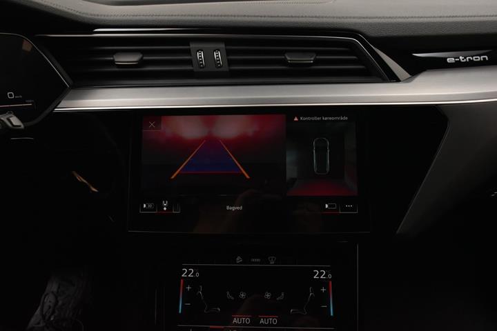 Sort Audi e-tron S fra 2021